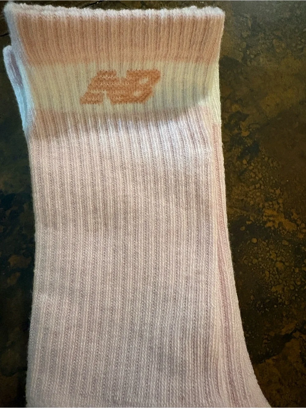 NWOT New Balance Pink Crew Socks - Light Pink Pair